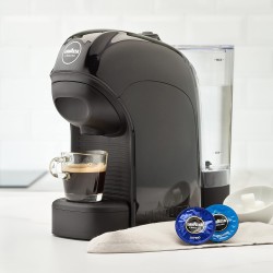 Lavazza A Modo Mio Tiny Espresso Coffee Machine, black